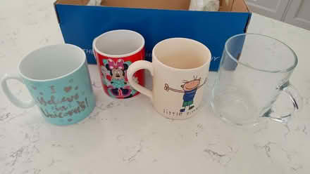 Photo of free Mugs and empty tins (Barley SG8) #1