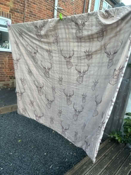 Photo of free Double duvet cover + 2 pillow cases (Hitchin SG5) #1
