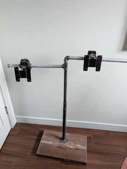 Photo of free DIY Sit/Stand Dual Monitor Stand (Crofton Park SE4) #2