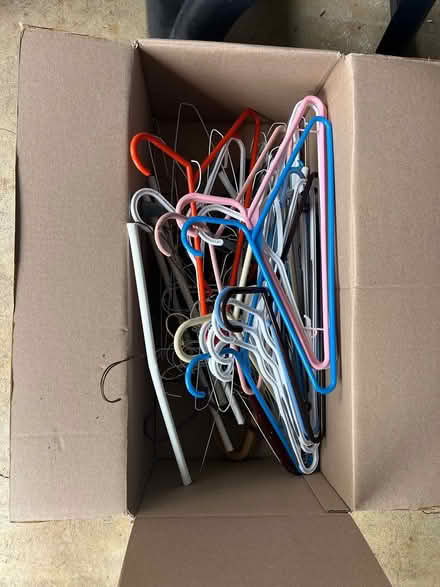Photo of free Clothes hangers (Plainfield-rt.59+126) #1