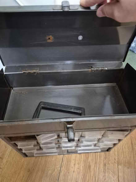 Photo of free Plastic drawers in metal box (Copnor, PO3) #2