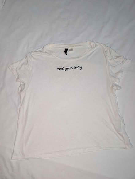 Photo of free White crop top (Millwall E14) #1