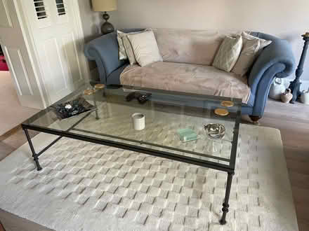 Photo of free Large Glass Coffee Table (Highway SL6) #2