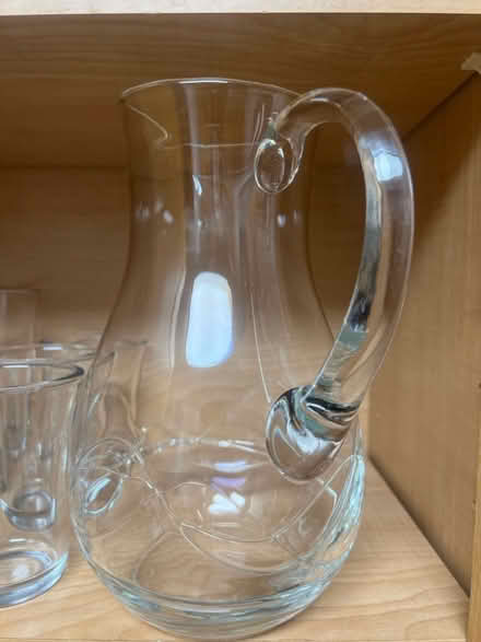 Photo of free Glass Pitcher and Drinking Glasses (Arlington, VA) #3