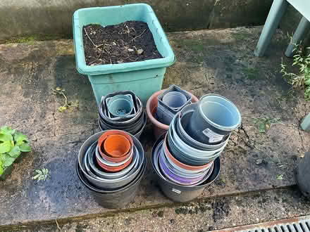 Photo of free Flower pots (Blythe Bridge ST11) #1
