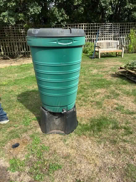 Photo of free Rain water butt with stand (2nd) (Berkhamsted) #1