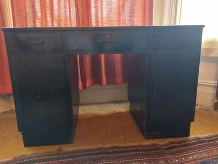 Photo of free Dark wood desk (North Finchley) #1