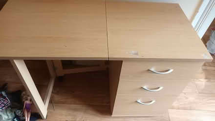 Photo of free Folding work station with 3 drawers on wheels (Humphrey's End GL5) #1