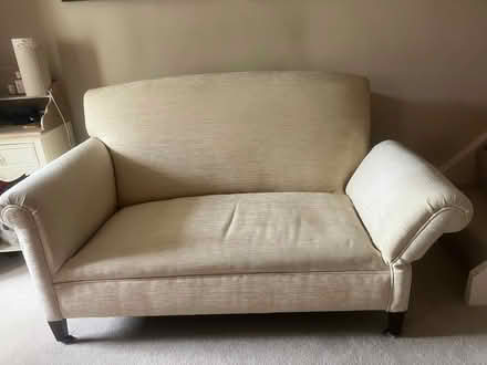 Photo of free Cream 2 seater with folding side. (Painswick GL6) #3
