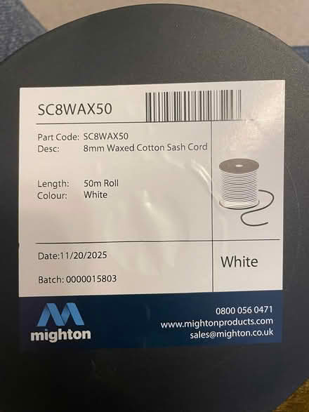 Photo of free Sash cord (Bathwick BA2) #2