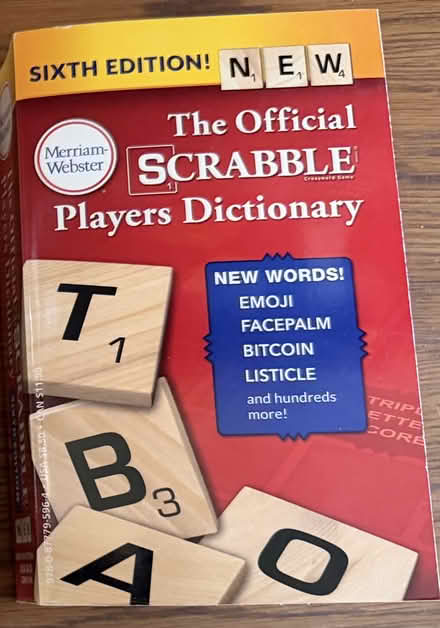 Photo of free Scrable players dictionary (Alameda) #2