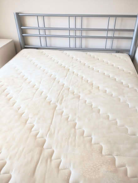 Photo of free Double Bed and Headboard (Monkseaton NE25) #1