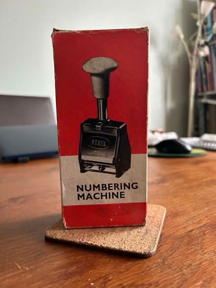 Photo of free numbering machine (Gedling NG4) #1