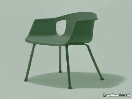 Photo of Orange plastic stacking chairs (France Lynch GL6) #1