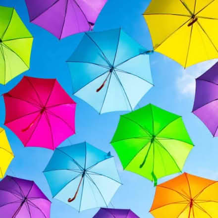 Photo of Single colour umbrellas (Petersfield GU32) #1