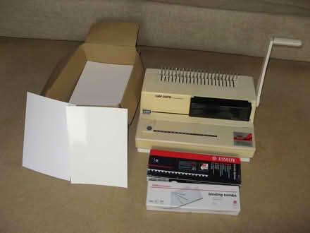 Photo of free Plastic Comb Punch and Bind Machine (St Albans AL4) #2