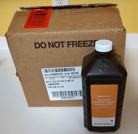 Photo of free Misc stuff incl. hydrogen peroxide ((south) Central Park - Denver) #1