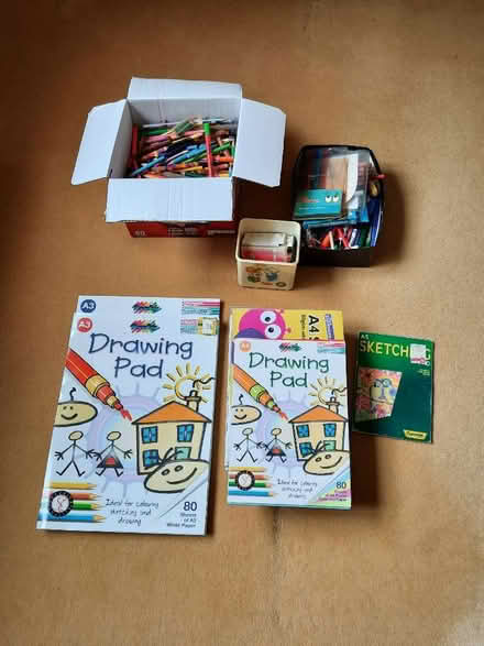 Photo of free Drawing Pads, Crayons etc (Warsash SO31) #1