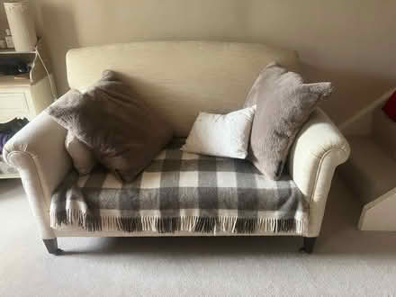 Photo of free Cream 2 seater with folding side. (Painswick GL6) #1