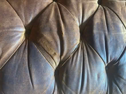 Photo of free Leather Chesterfield sofa (Putney SW15) #3