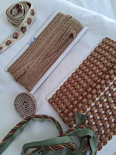 Photo of free Upholtery gimp and braid (ME15 loose) #1