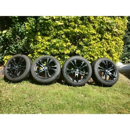 Photo of free Alloy IT Wheels, Bridgestone Blizzak LM001 tyres (West Bletchley MK3) #2