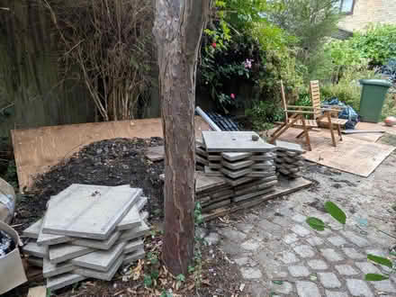 Photo of free Concrete patio tiles (Petersfield CB1) #1