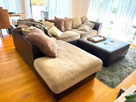 Photo of free Leather chaise lounge (Dromana) #4