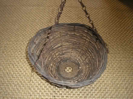 Photo of free Wicker Hanging Basket (Chapeltown LS7) #3