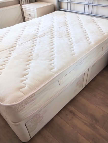 Photo of free Double Bed and Headboard (Monkseaton NE25) #3