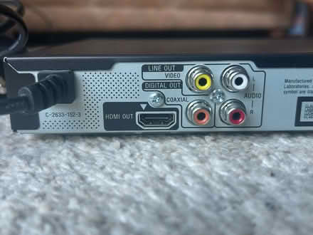 Photo of free Sony DVD player (Hook RG27) #3