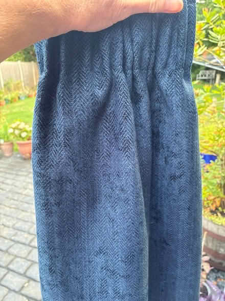 Photo of free Dark Blue Curtains 117 x 137cms (Finchingfield CM7) #2