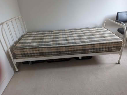 Photo of free Single bed frame and mattress (Church End MK45) #3