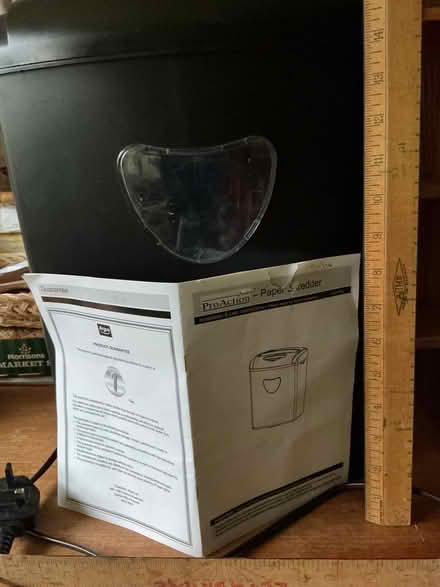 Photo of free Paper shredder (Staveley LA8) #2