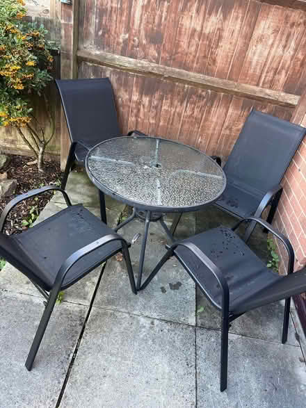 Photo of free Garden dining set (Belper DE56) #1