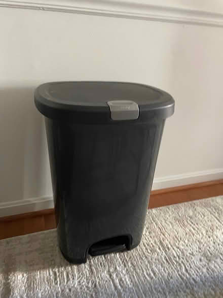 Photo of free Plastic tall kitchen garage bin (Ballston va) #2