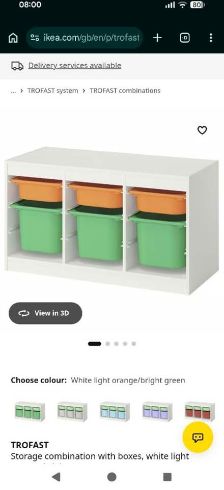 Photo of free IKEA kids storage unit (Horsforth LS8) #2