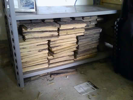 Photo of free Oak parquet floor blocks (Chelston TQ2) #4