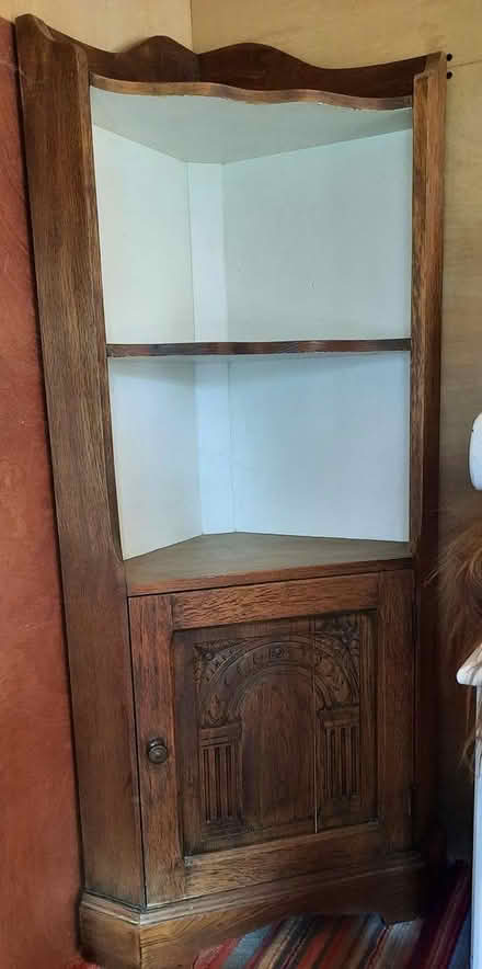 Photo of free Corner cupboard and shelves (Farlow DY14) #1