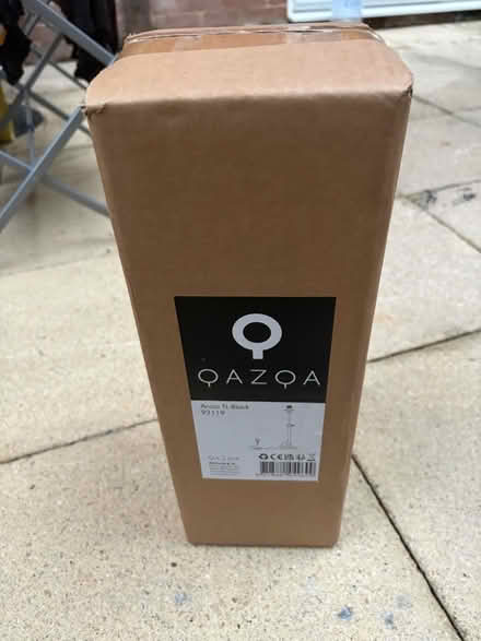 Photo of free Black vintage lamp stand new in box (Hartington Road BN2) #2