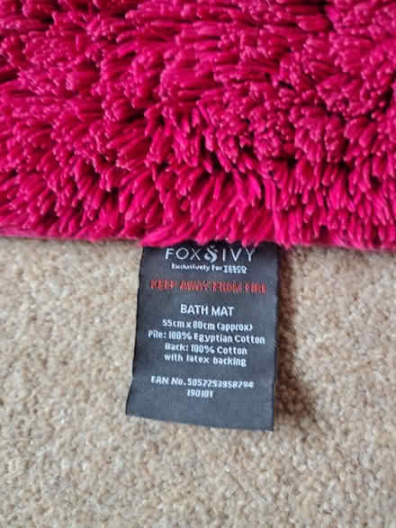 Photo of free Bathroom Mat X 2 (Bexhill TN40) #2