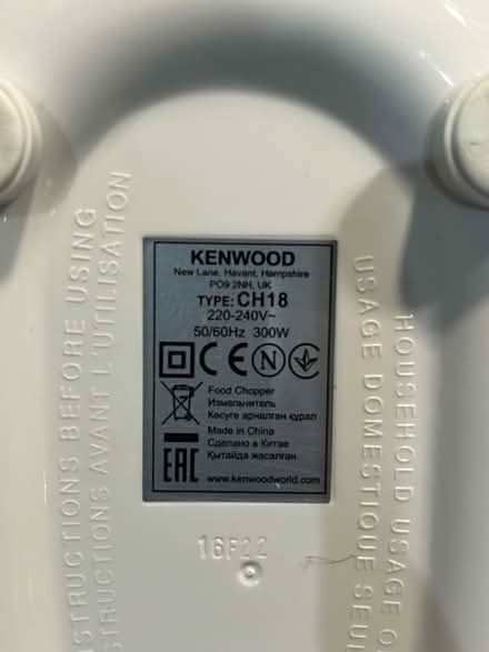 Photo of free Mini Kenwood Food Chopper (Hanham BS15) #3
