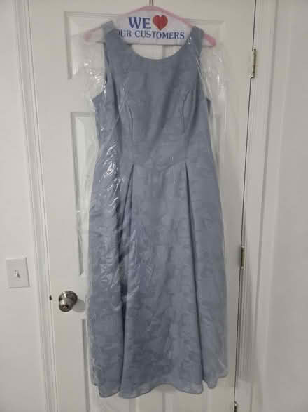 Photo of free Formal tea length dress dusty blue (Waldorf) #1