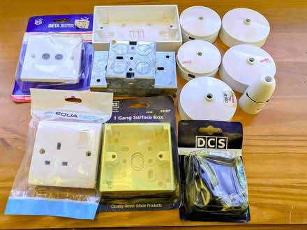 Photo of free Batch of electrical components (Upton CH2) #1