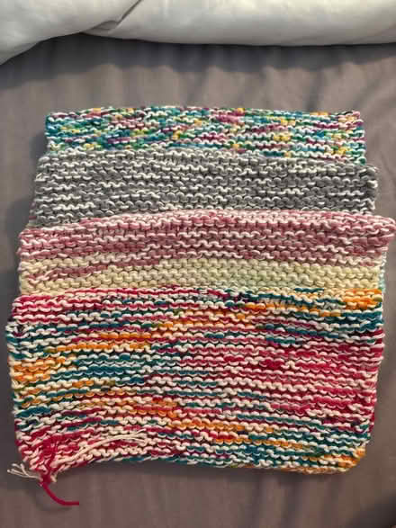Photo of free Set of hand knit cleaning cloths (Da8 Erith) #1