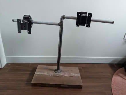 Photo of free DIY Sit/Stand Dual Monitor Stand (Crofton Park SE4) #1