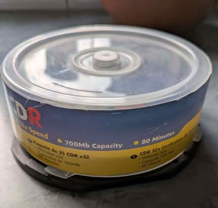 Photo of free Unused CDRs (Finstall B60) #1