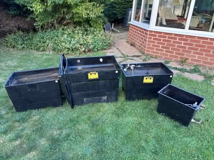 Photo of free 4 x Plastic water tanks (Ponteland NE20) #1