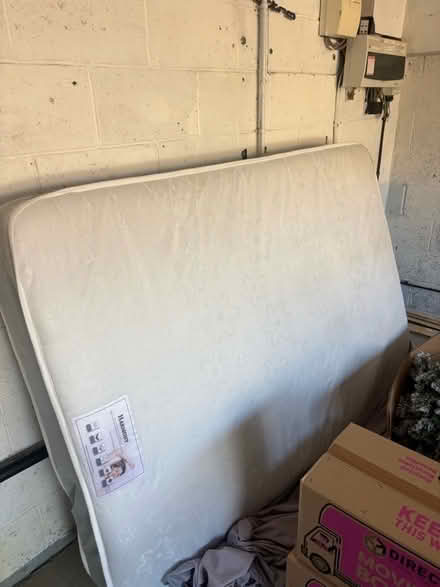 Photo of free Double Divan Bed and Mattress (Wickersley S66) #2