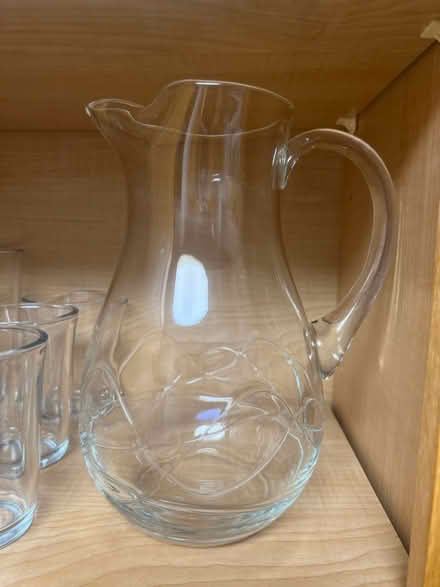 Photo of free Glass Pitcher and Drinking Glasses (Arlington, VA) #1